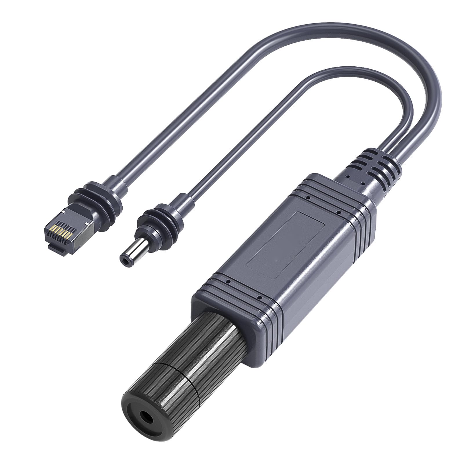 Gigabit PoE Splitter 48V 100W, Rozdzielacz Zasilania do Kamery | Rozdzielacz Ethernet PoE z IEEE 802.3af dla kamery IP, bezprzewodowego punktu dostępowego i telefonu VoIP