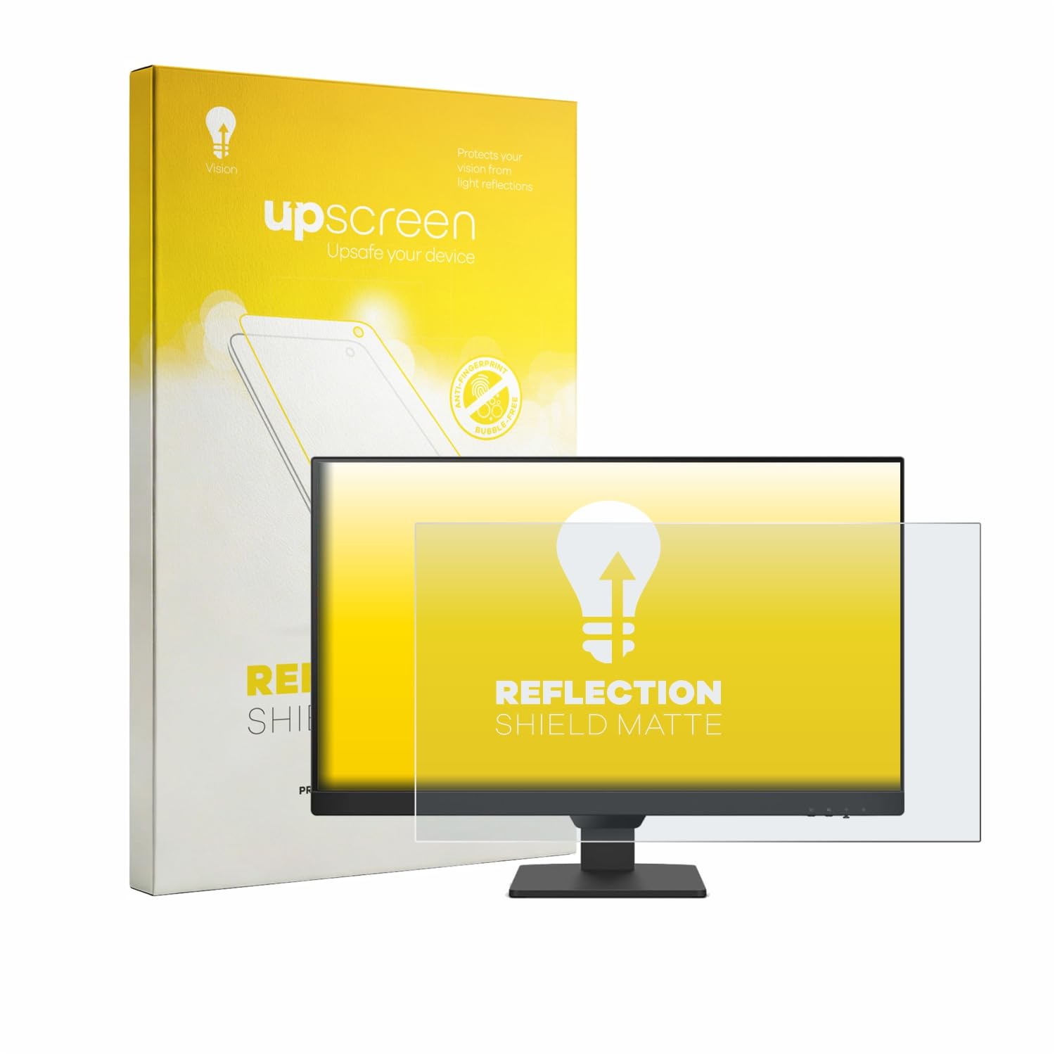 upscreen Pellicola Protettiva Opaca per BenQ GW2490E Protezione Proteggi Schermo – Antiriflesso, Anti-Impronte
