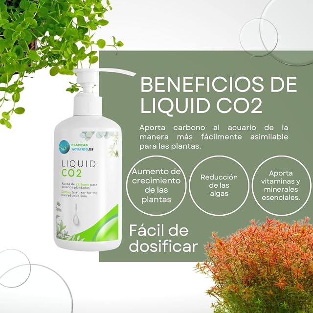 Foto 5 de 8 de PlantasAcuario CO2 Abono Líquido para acuarios plantados 250ml