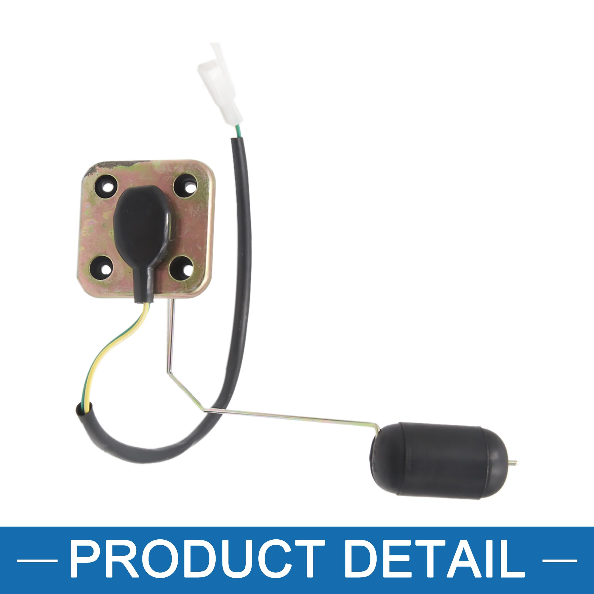 A ABSOPRO Sensore di Livello Galleggiante Serbatoio Carburante per Moto Scooter per Yamaha YBR125 Plastica Nera