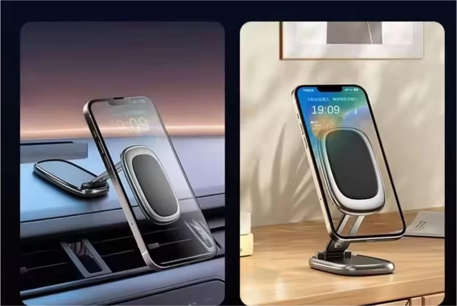 Per Huawei Universale Per Mini Supporto Magnetico Auto Magnetico Girevole Magnete Pieghevole Smartphone Mobile Cellulare GPS Accessori Porta Cellulare Auto