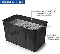 Vista 33 de Titan by Arctic Zone Deep Freeze Cooler - Enfriador de cuerpo duro sin cremallera, aislamiento de congelación profunda, forro de cuerpo duro