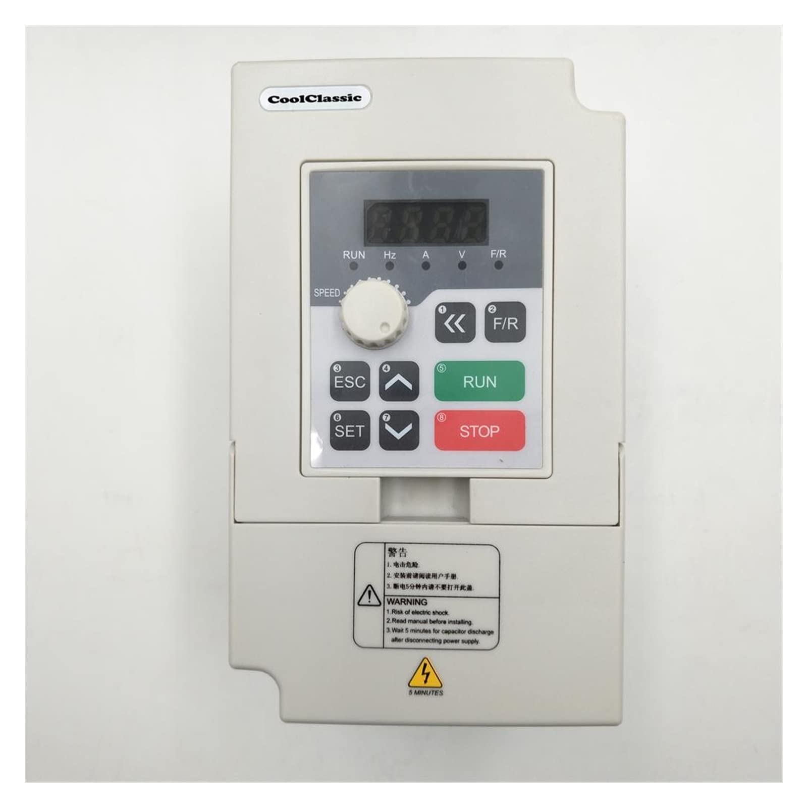 Entraînement à fréquence variable VFD Inverter 75 0W / 1.5KW / 2.2KW ZW-CT1 3P Convertisseur de sortie Convertisseur variable Inverter pour le contrôle de la vitesse du moteur de broche(2.2KW (black))