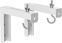Vista 1 de suptek PRL001 - Soporte universal para proyector de pared, soportes en L para colgar en la pared, ganchos de montaje de extensión ajustables de 6