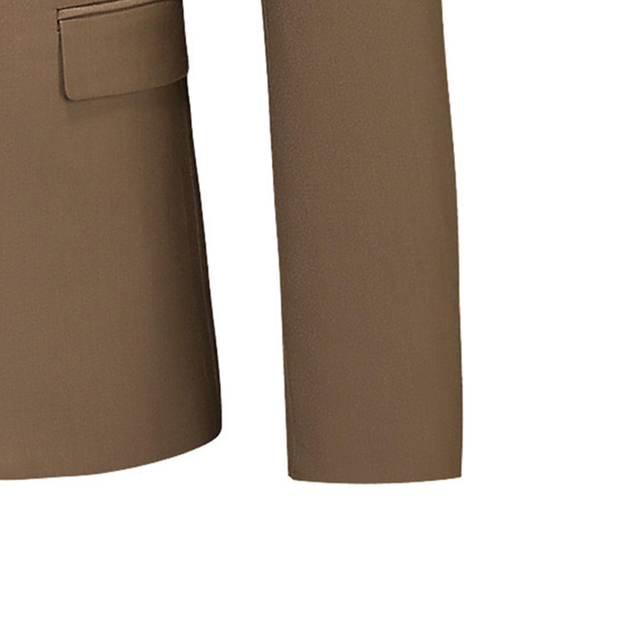 Costume Deux pièces Regular Fit pour Homme Un Bouton Couleur Unie Veste Pantalons Longs Veste de Sport Slim Fit Mariage Unique Boutonnage Ensemble