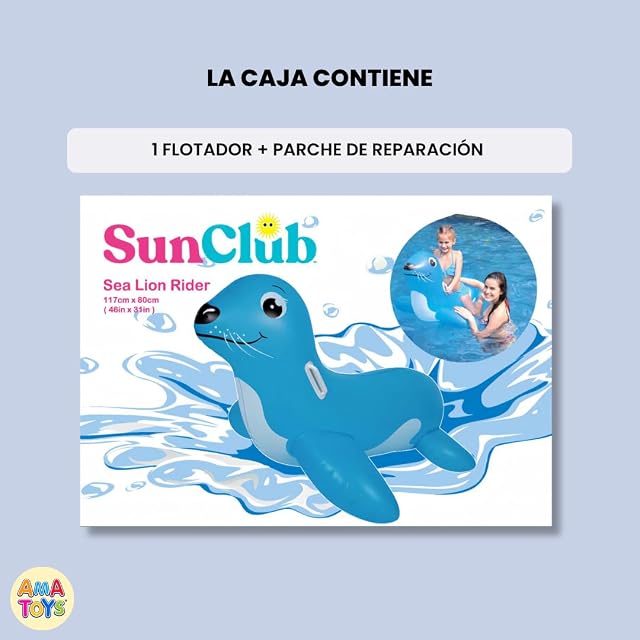 Foto 5 de 6 de AMATOYS- Colchoneta Hinchable para Piscina