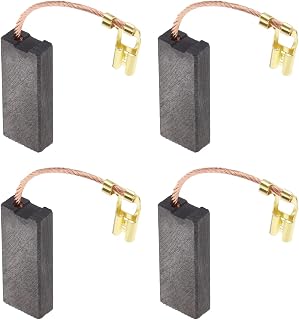 2 Pairs 6.3x12.5x30mm Carbon Brushes Motor Replacement Part Compatible with Festool CS 70 E/CS 70 EB/CS 70 EB Set Power Tool Accessories