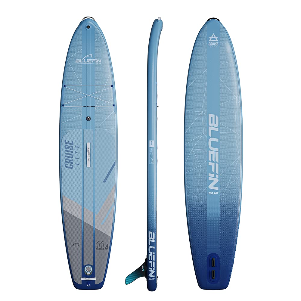 Bluefin Cruise Lite SUP Paddleboard Kit | Lightweight and Compact Stand Up Paddle Board for Adults | In Sizes 11Ft4 and 10Ft