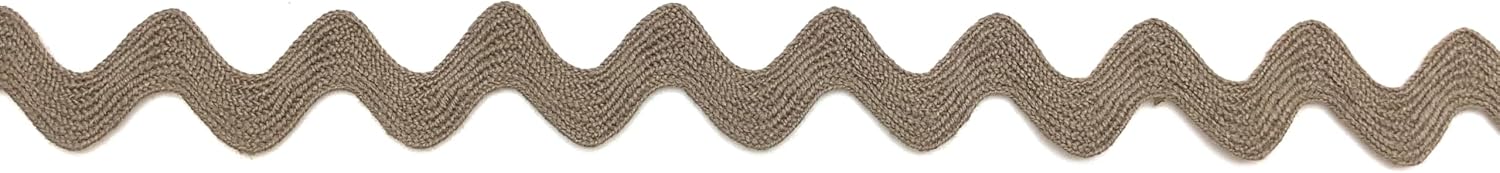 Antelope 9/16" (14 mm) 100% Cotton RIC Rac – 25 Yards – Colorfast Sewing Trim for Clothing, Quilting, Home Décor & DIY Crafts | Vintage Cotton