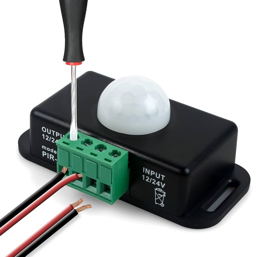 30A PIR Sensor LED Motion Sensor Switch DC 12V 24V