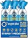 Oxygen Plus 99.5% Pure Recreational Oxygen Cans Filled in FDA-Registered Facility - Restore Oxygen Levels w/Oxygen Supplement, 11 Liter Portable Oxygen Canisters for Natural Energy (O+ Biggi) (6 Pack)