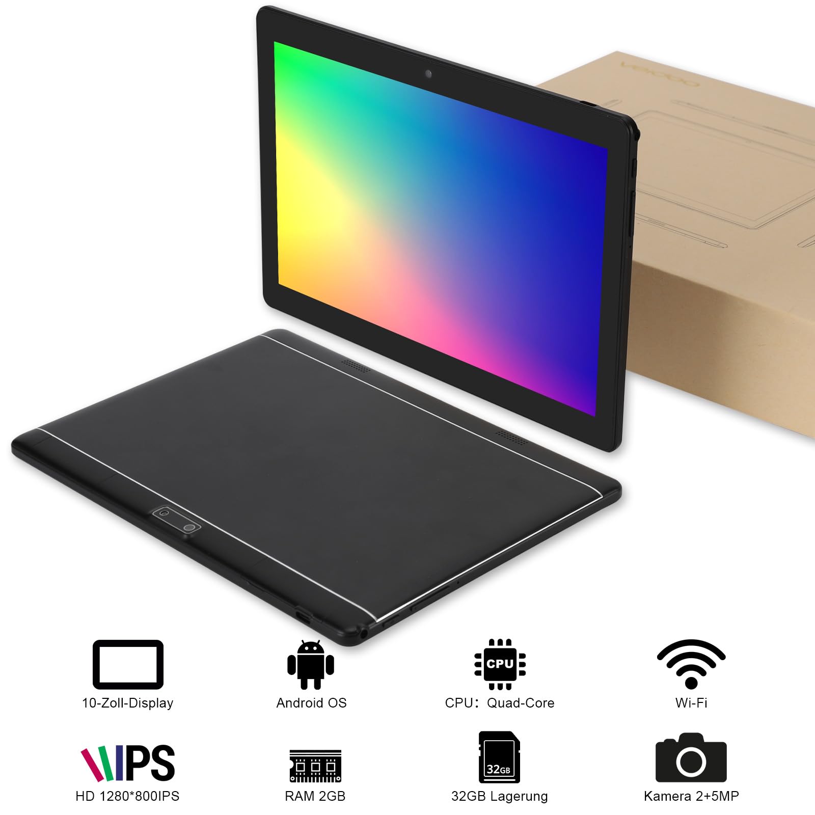 veidoo タブレット Android 12 10.1インチ 32GB Amazon.co.jp: Veidoo 10インチディスプレイAndroidタブレット
