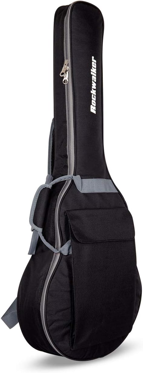 Rockwalker Padded 3/4 Size Classical Guitar Gig Bag-Walk Series in Black (RWB17CTBK)