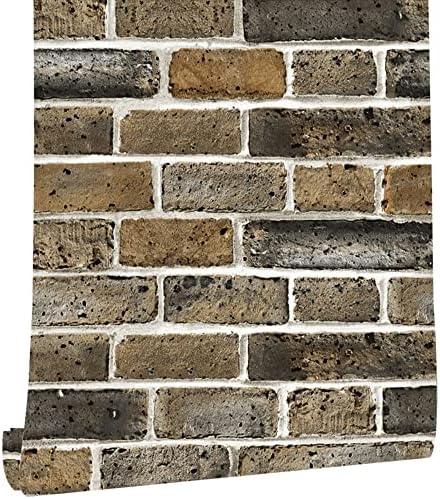 ANHUIB Selbstklebende Holztapete - Wasserdichte PVC Tapete Mit Holzoptik Für Möbel & Wände