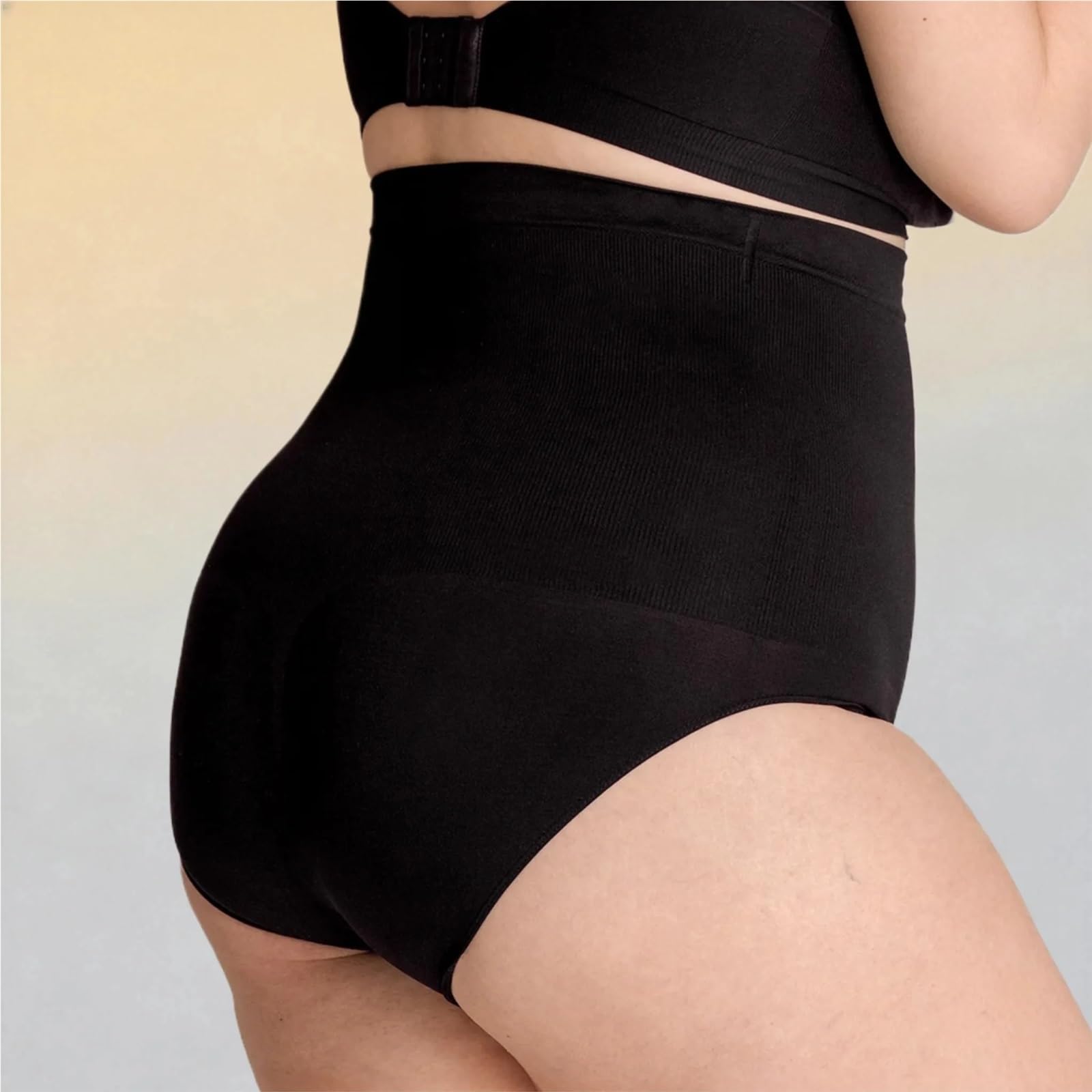 Faja Reductora Mujer Bragas Moldeadoras de Cintura Alta Talla Grande for Mujer, Bragas elevación Cadera Antideslizantes Silicona sin Costuras con Control Barriga