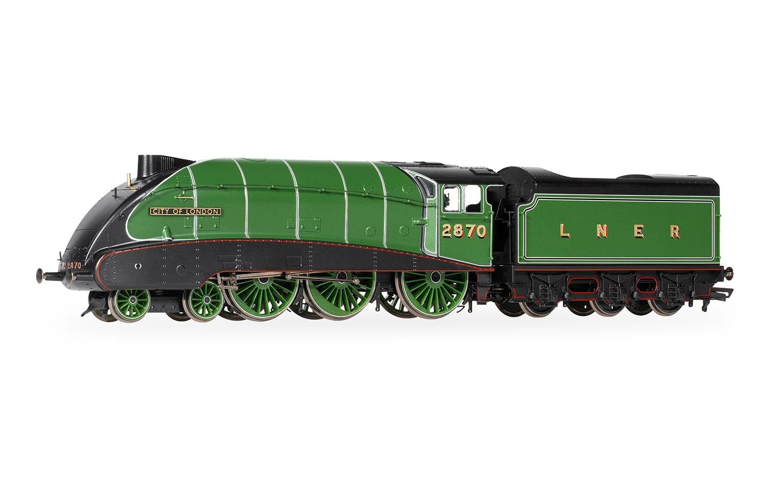 Hornby R30406 LNER Streamlined B17 City of London 2870 Locomotive