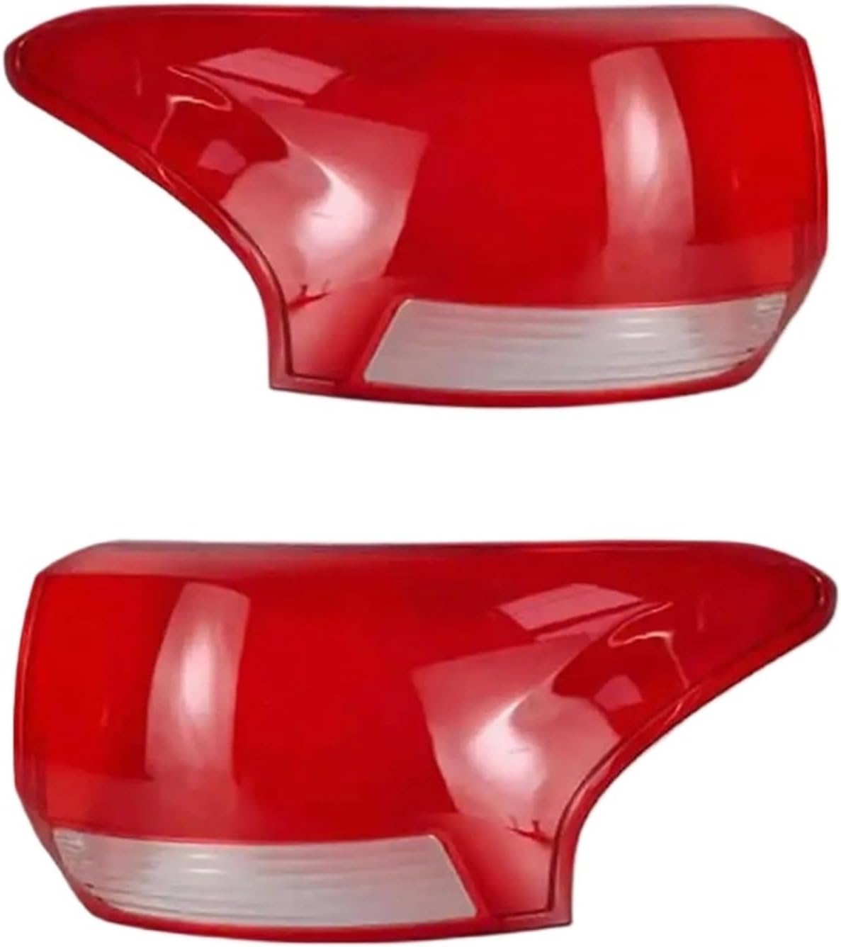 tail light lens Compatible With Mitsubishi For Outlander 2016 2017 2018 2019 2020 2021 Car Rear Outer Taillight Cover Brake Lights Shell(Outside A Pair)