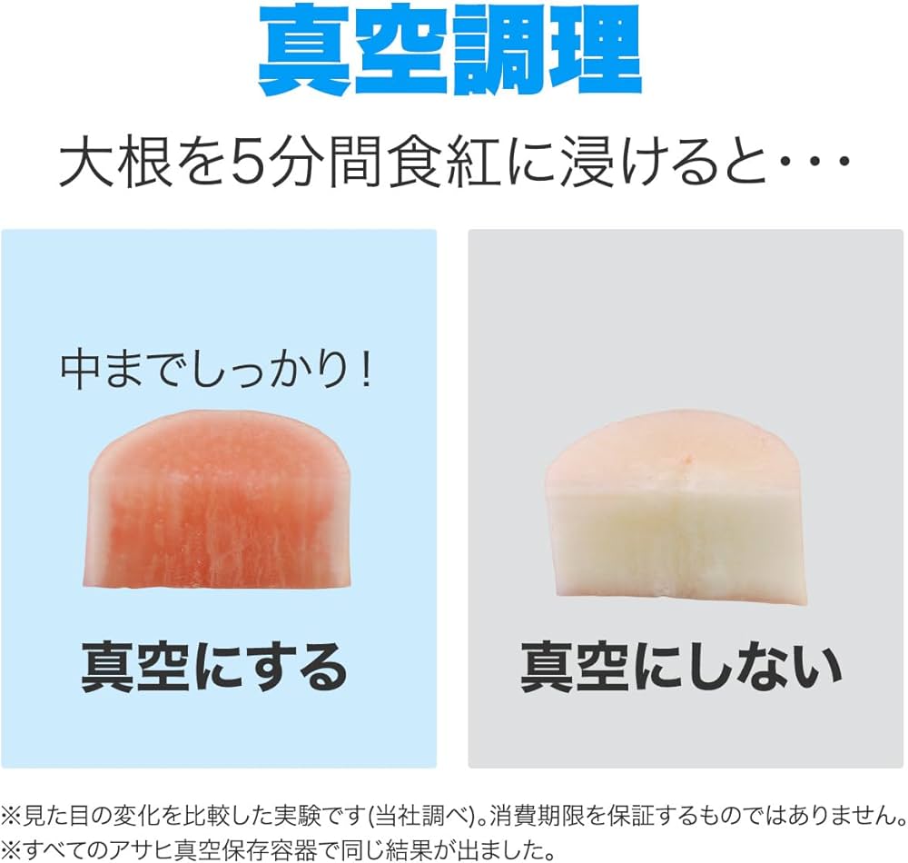 Amazon｜アサヒ軽金属 真空アラカルト 耐熱 ガラス 保存容器 0.4