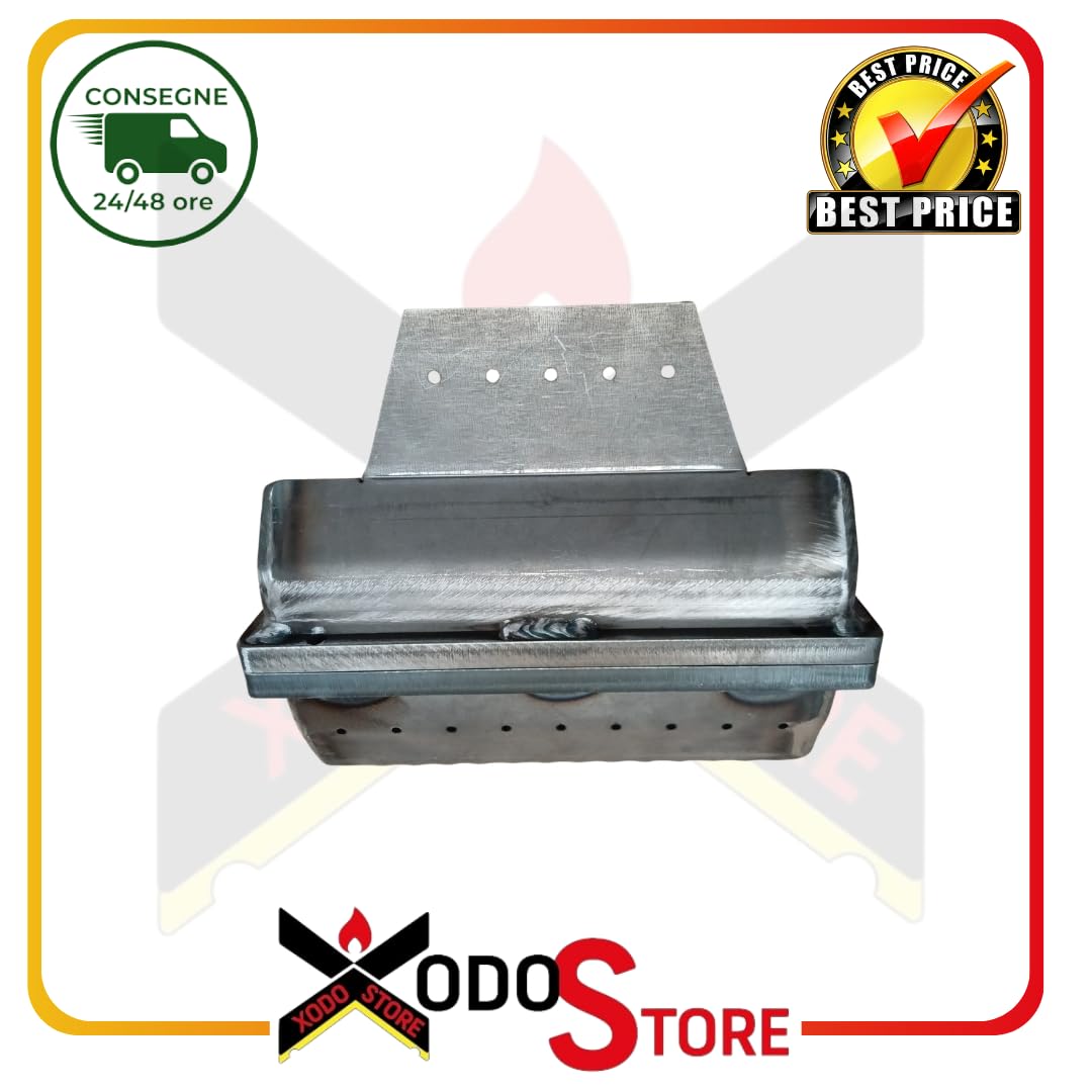 Braciere Completo in Acciaio Inox per Stufa MCZ - Cod. Compatibile 4130870 | Crogiolo | Per Modelli Athos HYDRO 14 kW, Athos Power HYDRO 24 kW, Nova HYDRO, Polar HYDRO