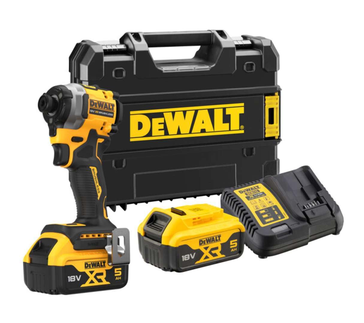 その他 DEWALT   DCF850 P2T DeWalt Atornillador Impacto compacto sin escobillas XR 18V 1/4