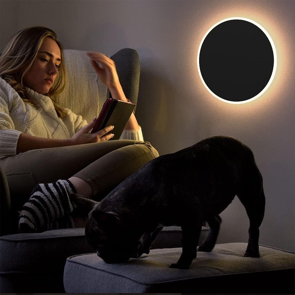Ucuz Geldi Dekoratif Led Işık Dokunmatik Renk Geçişli Duvar Aydınlatma 6w 14cm Luna Hero Led Aplik Üç Renk Işık