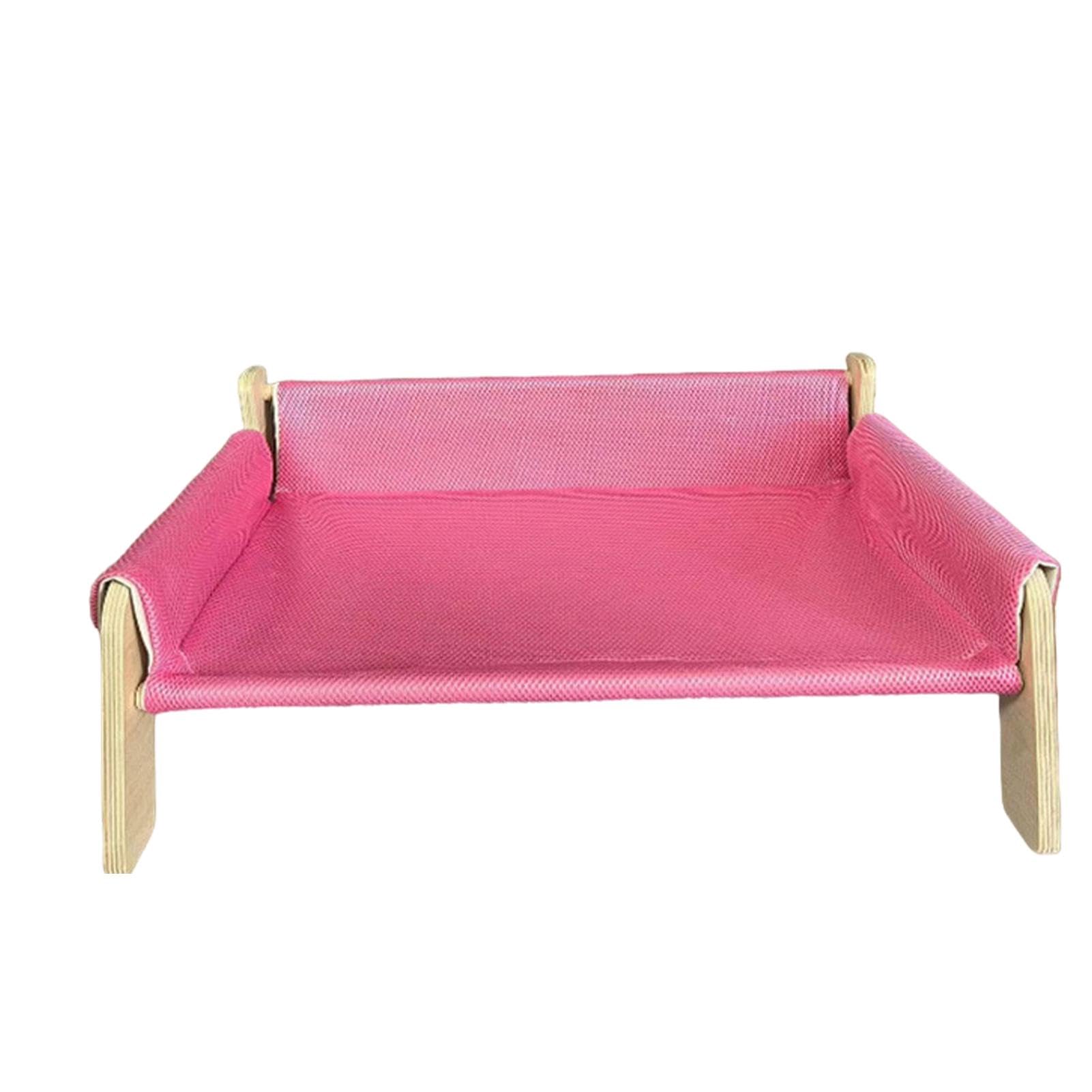 Sofá Cama para Mascotas, Cama elevada para Perros - Camas para Gatos de | madera natural hipoalergénicas | Sofás y sillas para perros con de sofá extraíble Camas para perros estables para cuc