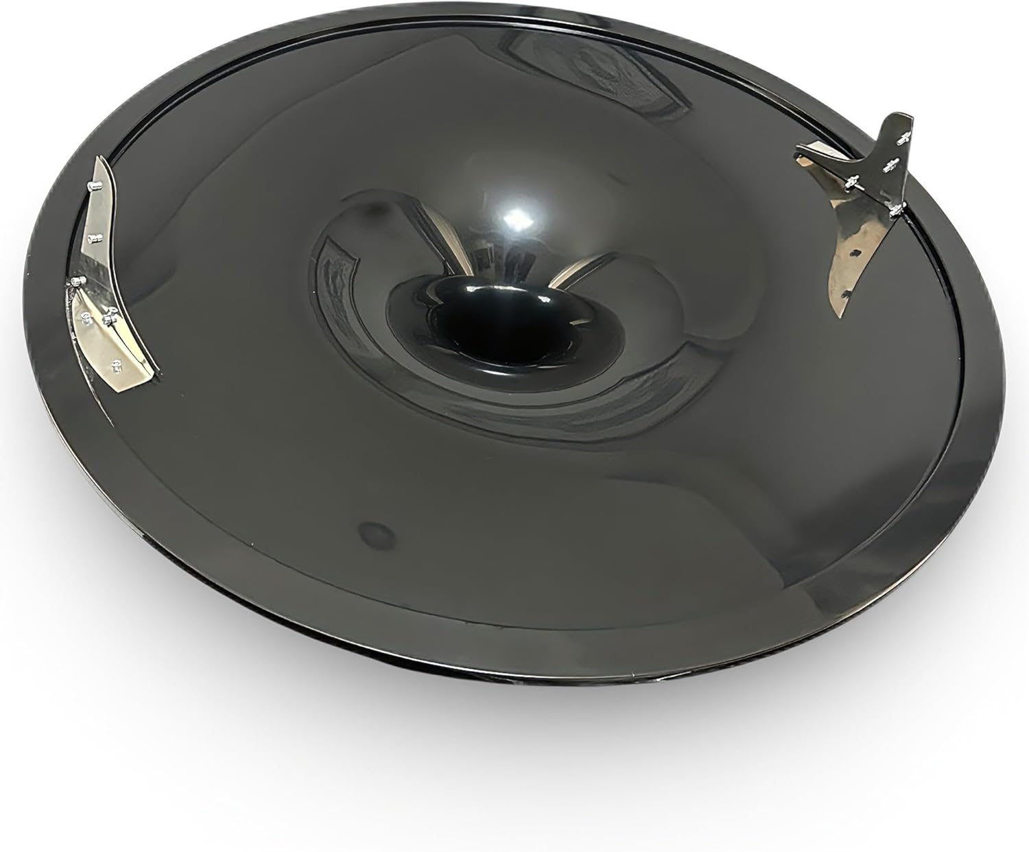 Spiral Coin Funnel Wishing Well, Black, Donation Collector