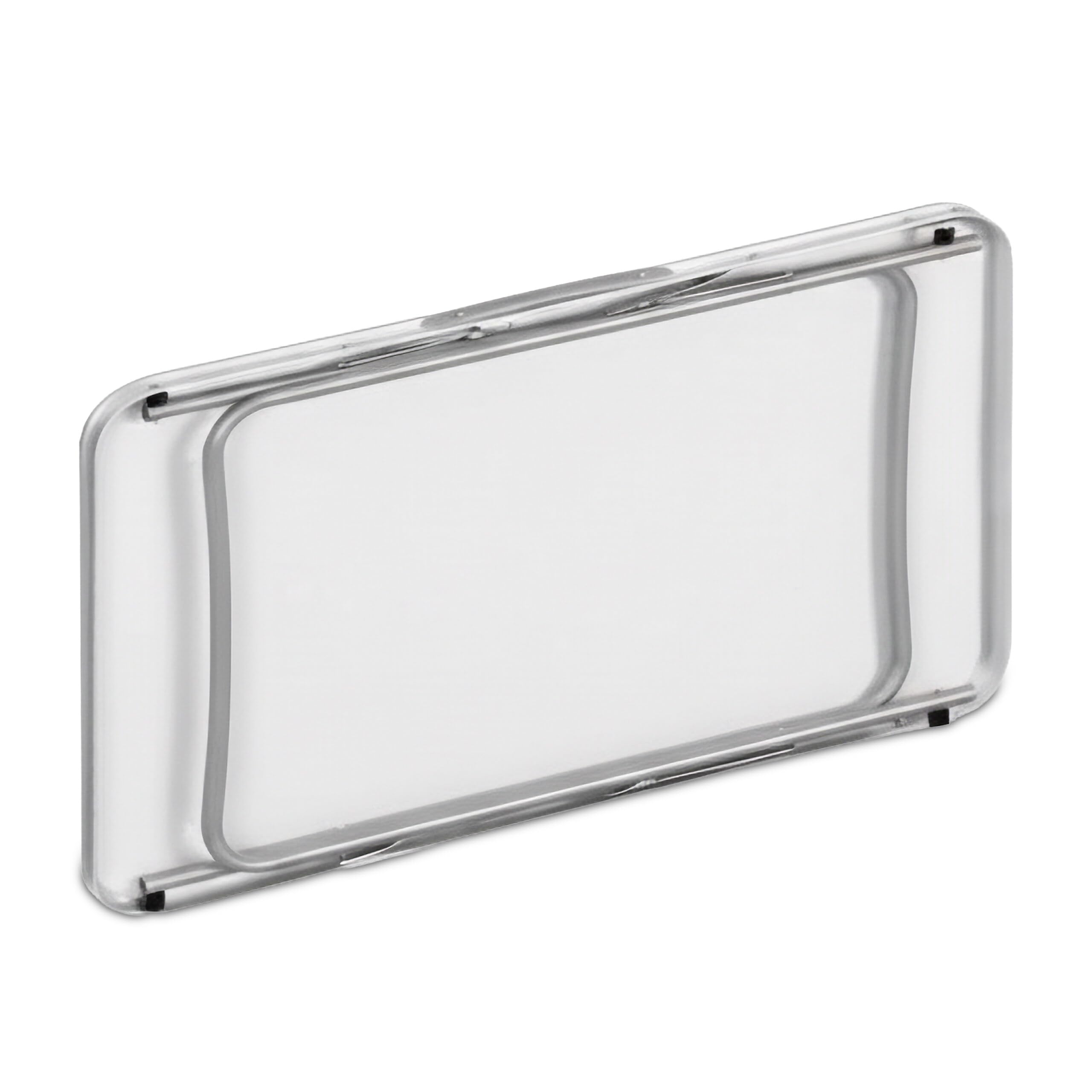 Relaxdays Table de Camping | table d'appoint pliable, H x L x P 68,5 x 70 x 50 cm, camping/pique-nique, aluminium, noire