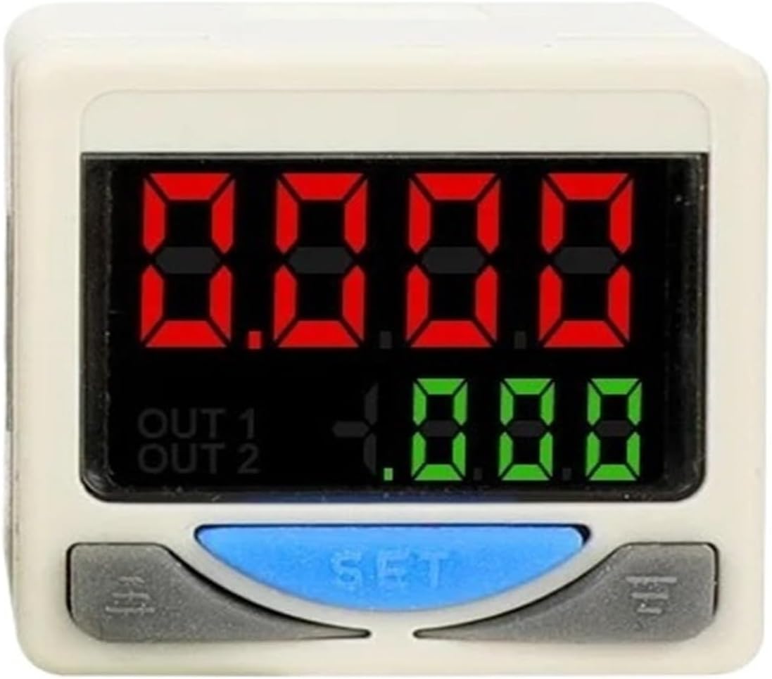 Digital Pressure Gauge Switch Vacuum Negative Pressure Gauge Positive | Display Pressure Switch(ISE30A-01-P-L)
