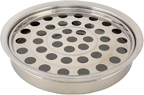 Autom - Bandeja apilable para comunión, acabado plateado