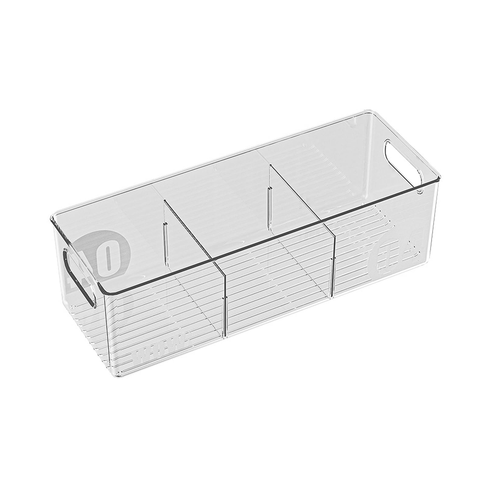 TFAOYS Refrigerator Food Container Transparency Stackable Fridge Storage Bin Kitchen Solution for Small Spaces Freezer Safe Container