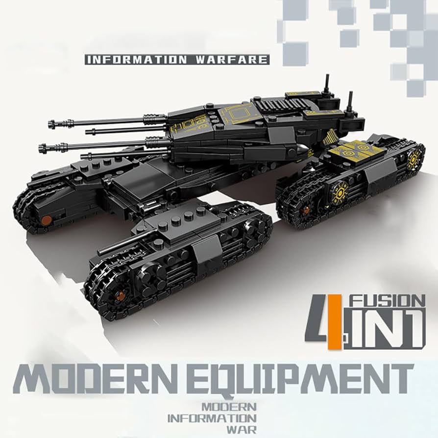 Amazon.co.jp: Yunigzmy ミリタリータンクビルディングブロック