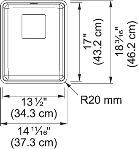Miniatura 2 de Franke Fregadero PTX110-14, 9 x 14,6 x 18,2, acero inoxidable