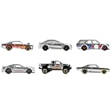 Hot Wheels Zamac Multipacks of 6 Toy Cars&comma; 1&colon;64 Scale&comma; Authentic Decos&comma; Popular Castings&comma; Rolling Wheels&comma; Gift for Kids 3 Years Old & Up & Collectors