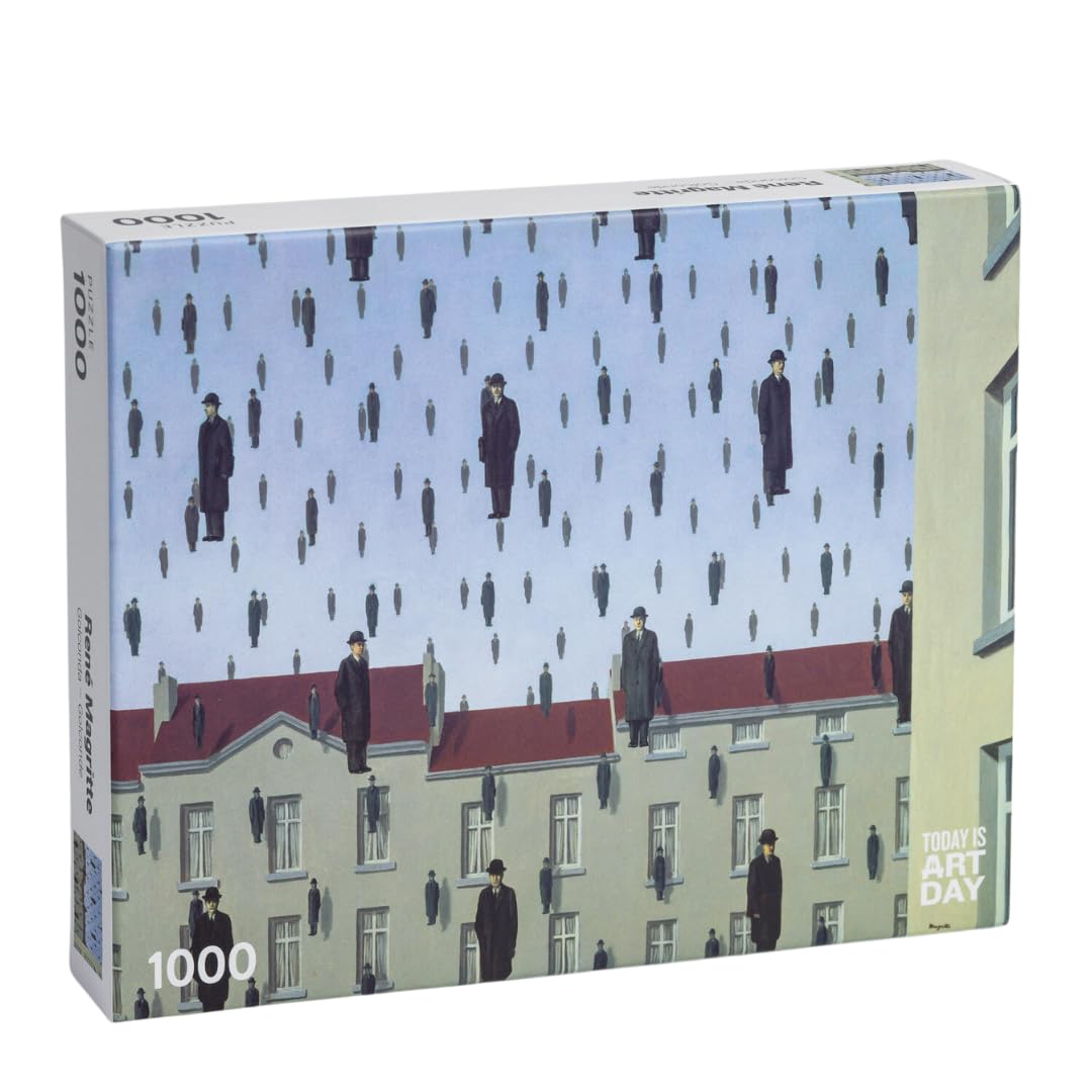 Amazon.com: Today is Art Day - René Magritte - Golconda