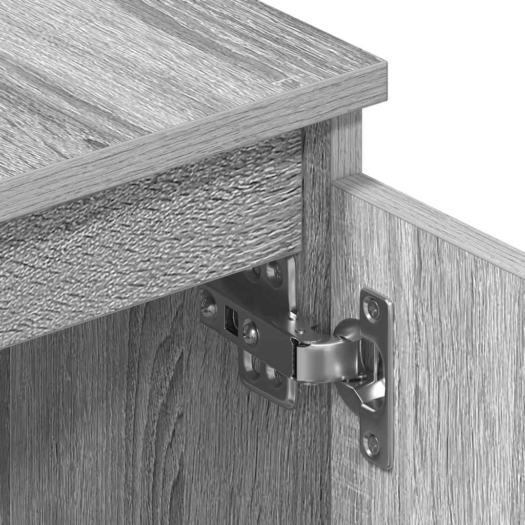 vidaXL Mobile TV Grigio Sonoma 140x40x35,5 cm in Legno Multistrato