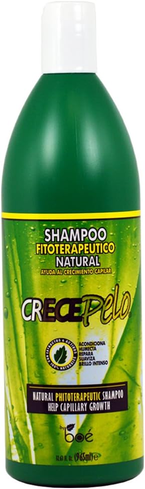 Crece Pelo BOE Natural Phitoterapeutic Shampoo for Capillary Growth 32.63oz/965mL