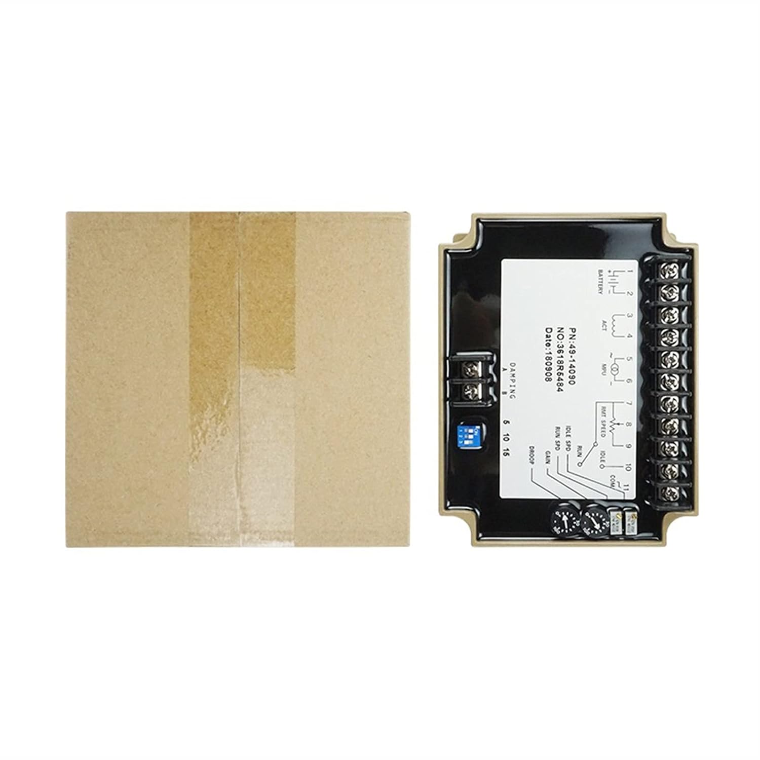Diesel Generator Governor Machine Slow Start Speed Governing Board 4914090 Electronic Governor