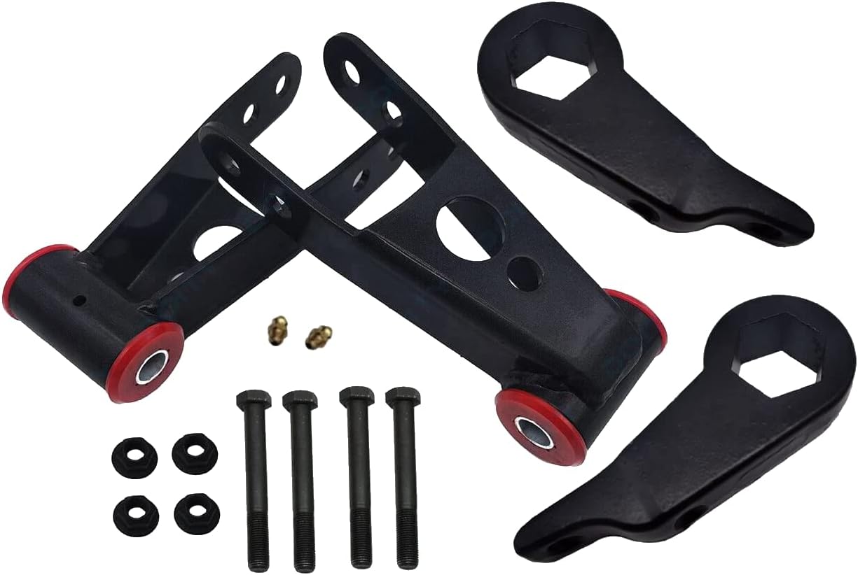 Suspension Lift Leveling Kit 3" Front 2" Rear Torsion Key