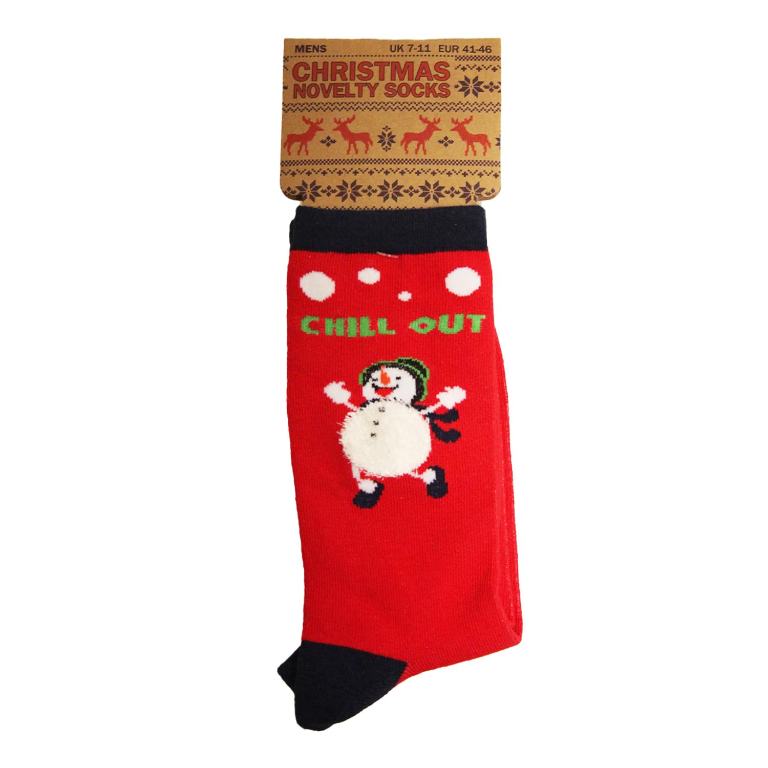 Men's Christmas Novelty Socks Uk 7-11 Eur 41-46
