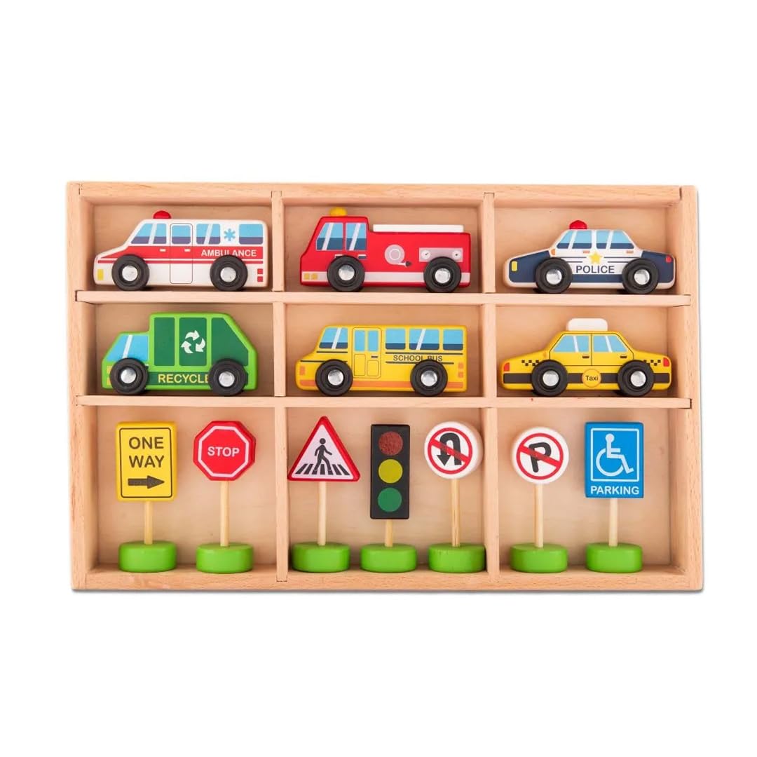 JOUETS BY EDUSPARK Wooden City Car Set (B0CV48SJ7Q) Amazon Price History, Amazon Price Tracker