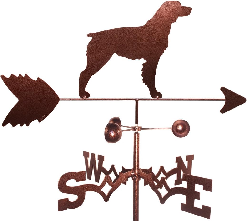 Brittany Spaniel (Garden Mounting) Weathervane