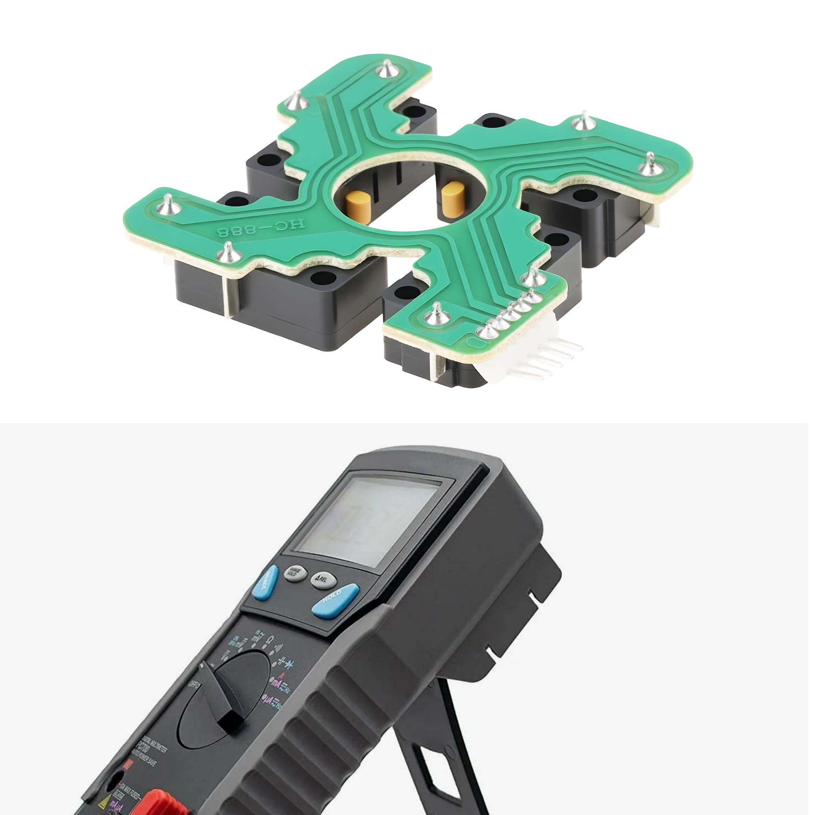 SG Store JLF PCB Joystick Repair Board Micro Switches without Metal Plate Compatible with Sanwa 7x6.2x1.5cm - Image 2