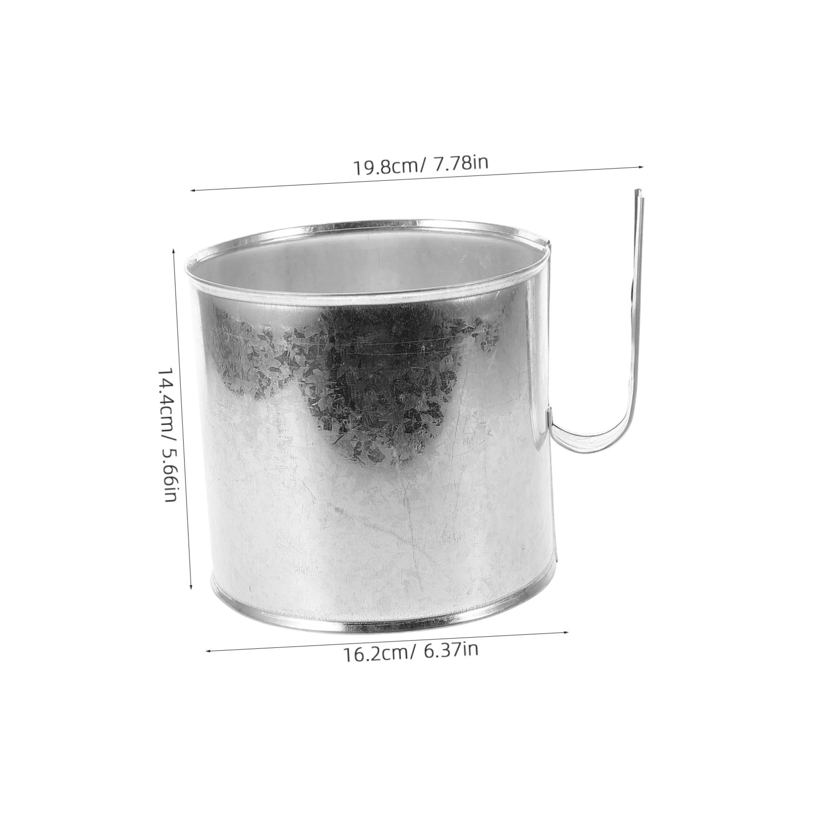 CIYODO Cotton Candy Machine Part Stainless Steel Packaging Hoop Fixing Ring for Packing Bucket Long-Lasting Stable