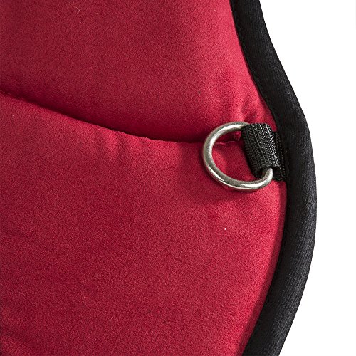 Best Friend Western Style Bareback Saddle Pad, Red #TOP3