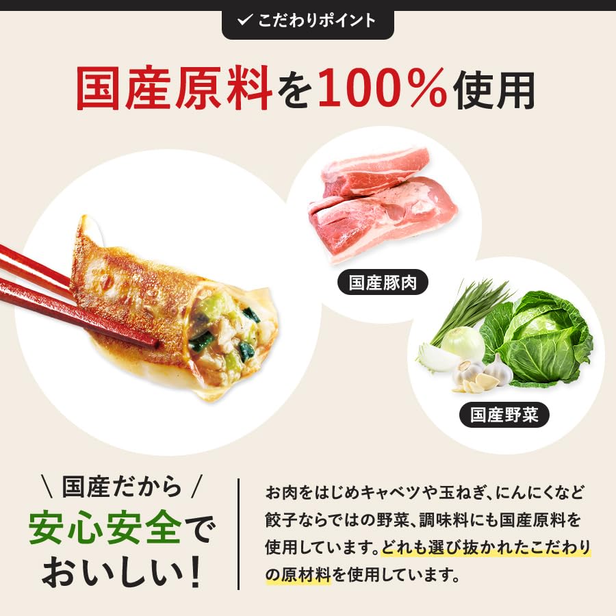 Amazon | 餃子計画 いちど食べたらやみつきになるキャベツ餃子 100個