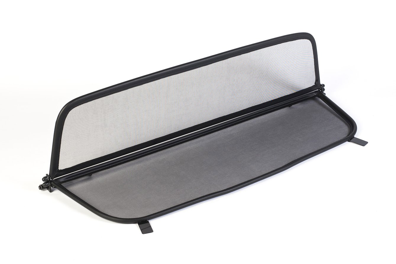 Wind Deflector for Mercedes E A207 (2010-2017) - Foldable - with Quick Release Fastener - Black | Windstop | Wind Blocker