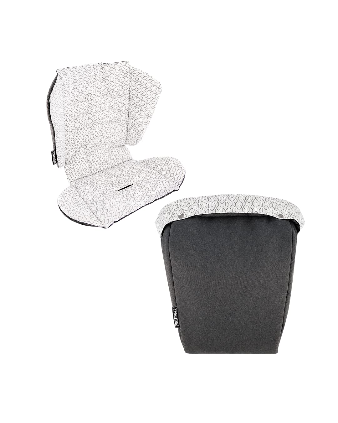 TWISTSHAKE Funda para Silla y Saco de Abrigo para Silla de Paseo Tour, Negro