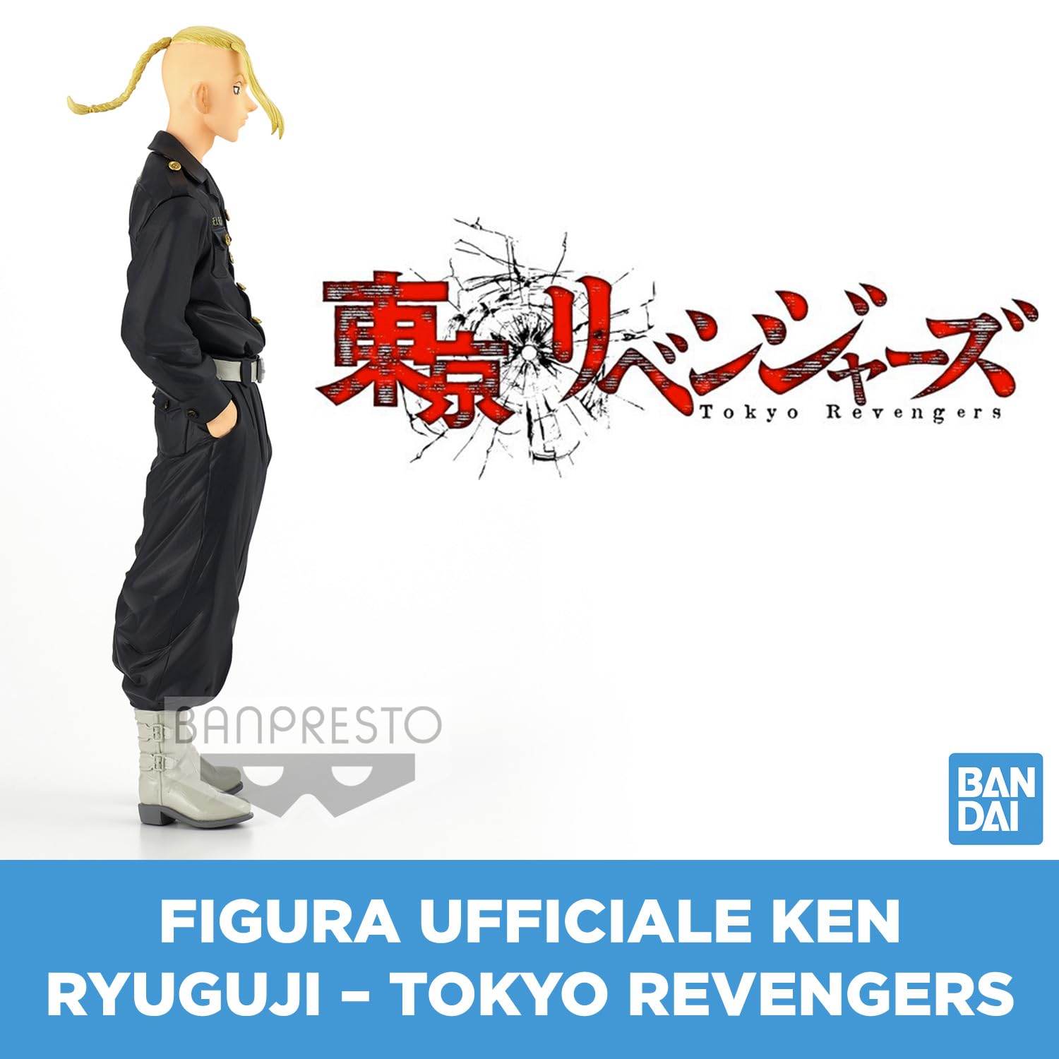 Banpresto Statua di Ken 'Draken' Ryuguji 18Cm