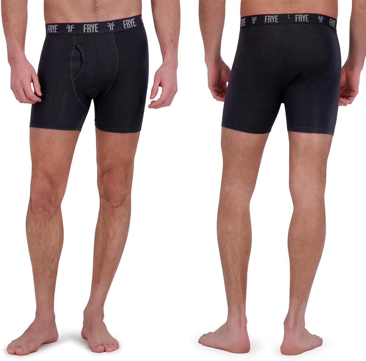 Frye Stretch Viscose Boxer Briefs for Men 4-Pack, Soft and Breathable Underwear for Men Pack of 4